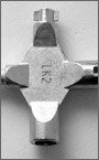 Klíč víceúčelový LK2 (01.032) - Vložky,zámky,klíče,frézky Zámky rozvaděčové, přísl.